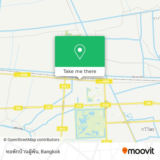 หอพักบ้านผู้พัน map