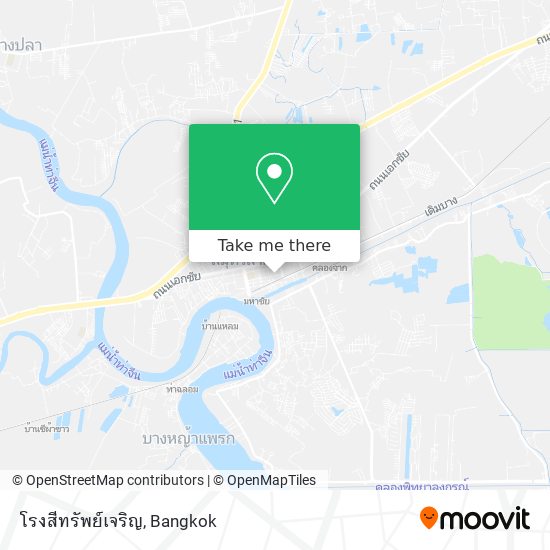 โรงสีทรัพย์เจริญ map