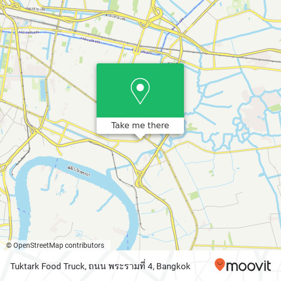 Tuktark Food Truck, ถนน พระรามที่ 4 map