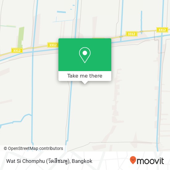 Wat Si Chomphu (วัดสีชมพู), Khlong Sip, Nong Chok 10530 map