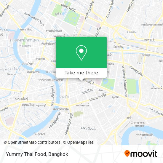 Yummy Thai Food map