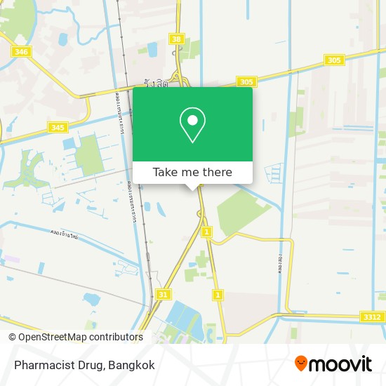 Pharmacist Drug map