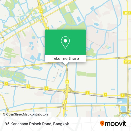 95 Kanchana Phisek Road map