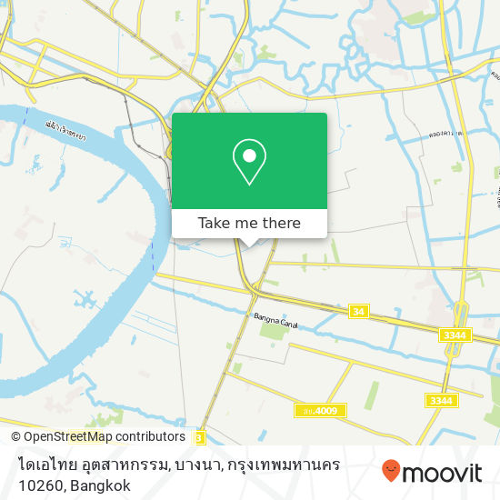 ไดเอไทย อุตสาหกรรม, บางนา, กรุงเทพมหานคร 10260 map