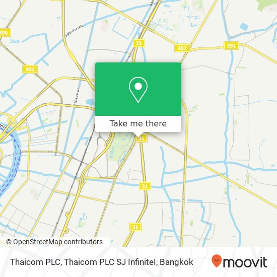 Thaicom PLC, Thaicom PLC SJ InfiniteI map