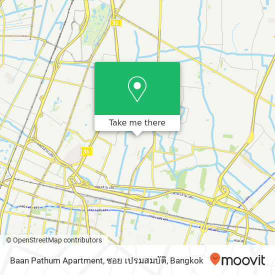 Baan Pathum Apartment, ซอย เปรมสมบัติ map