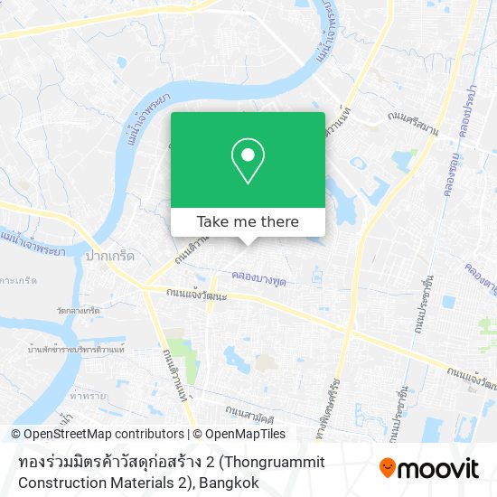 ทองร่วมมิตรค้าวัสดุก่อสร้าง 2 (Thongruammit Construction Materials 2) map