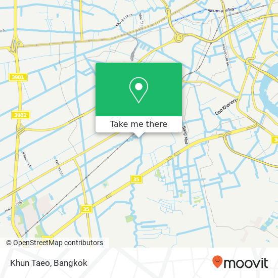 Khun Taeo map