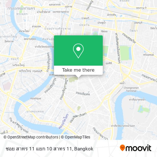 ซอย สาทร 11 แยก 10 สาทร 11 map