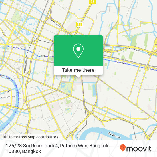 125 / 28 Soi Ruam Rudi 4, Pathum Wan, Bangkok 10330 map