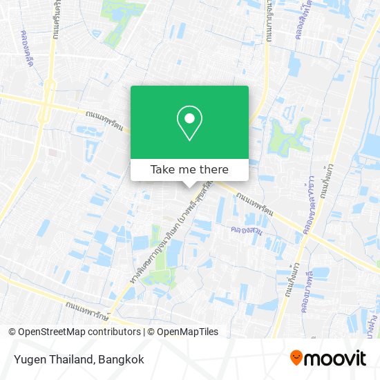 Yugen Thailand map
