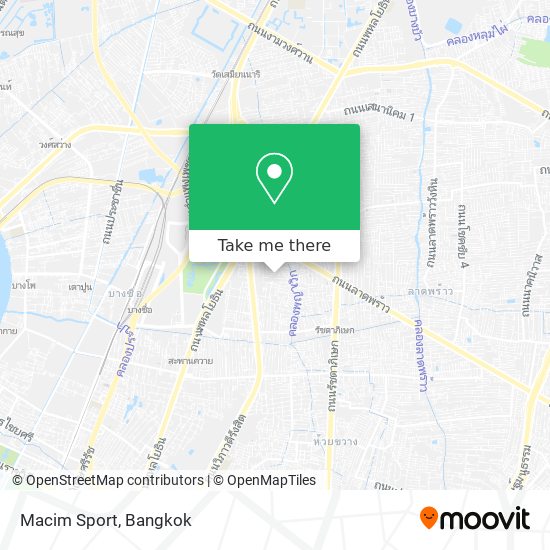 Macim Sport map