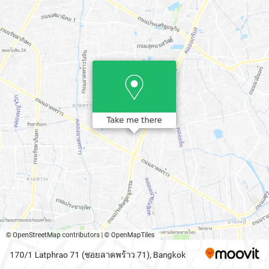 170 / 1 Latphrao 71 (ซอยลาดพร้าว 71) map