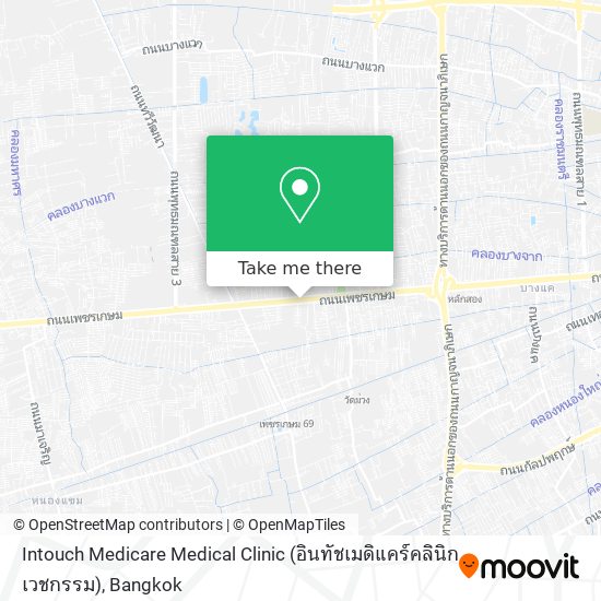 Intouch Medicare Medical Clinic (อินทัชเมดิแคร์คลินิกเวชกรรม) map