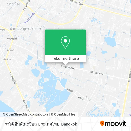 ราโต้ อินดัสเตรียล ประเทศไทย map