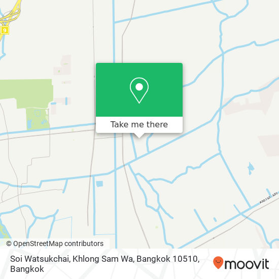 Soi Watsukchai, Khlong Sam Wa, Bangkok 10510 map