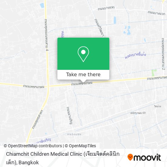 Chiamchit Children Medical Clinic (เจียมจิตต์คลินิกเด็ก) map