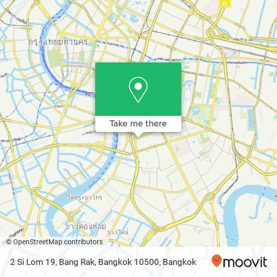 2 Si Lom 19, Bang Rak, Bangkok 10500 map