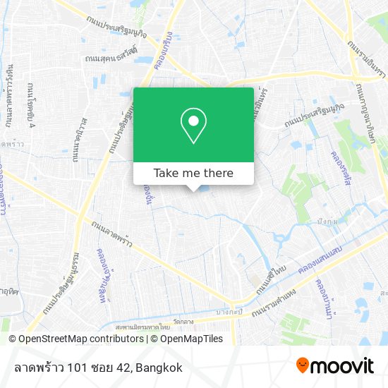 ลาดพร้าว 101 ซอย 42 map