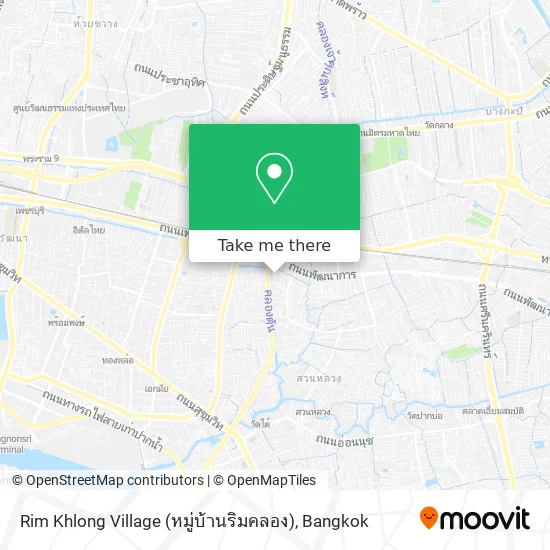 Rim Khlong Village (หมู่บ้านริมคลอง) map