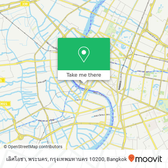 เลิศโอชา, พระนคร, กรุงเทพมหานคร 10200 map