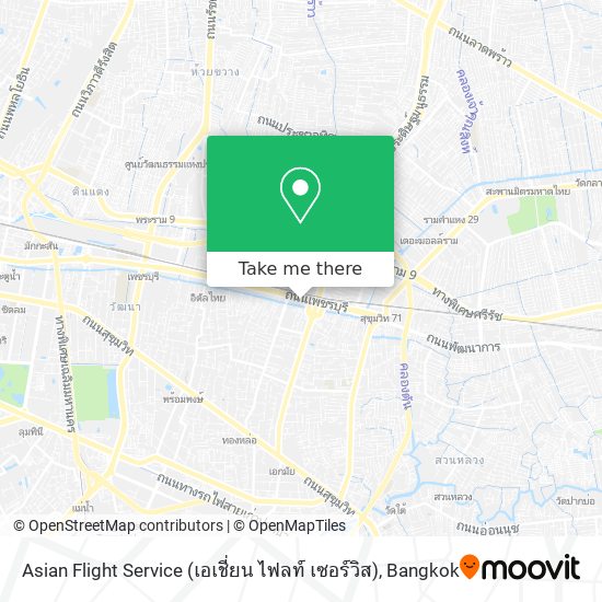 Asian Flight Service (เอเชี่ยน ไฟลท์ เซอร์วิส) map