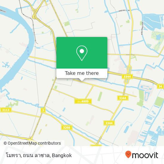 โมทรา, ถนน ลาซาล map