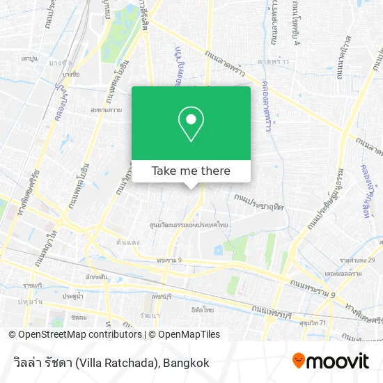 วิลล่า รัชดา (Villa Ratchada) map