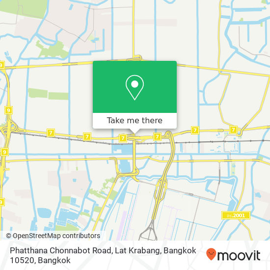 Phatthana Chonnabot Road, Lat Krabang, Bangkok 10520 map