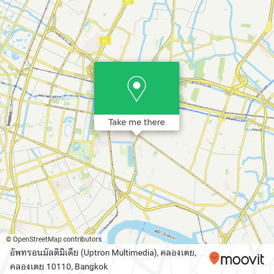 อัพทรอนมัลติมิเดีย (Uptron Multimedia), คลองเตย, คลองเตย 10110 map