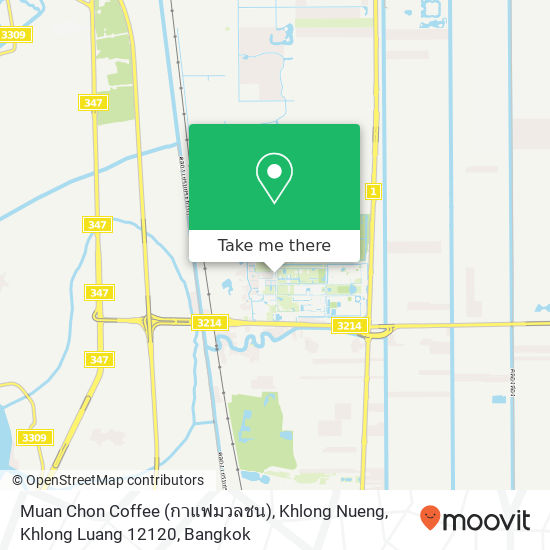 Muan Chon Coffee (กาแฟมวลชน), Khlong Nueng, Khlong Luang 12120 map