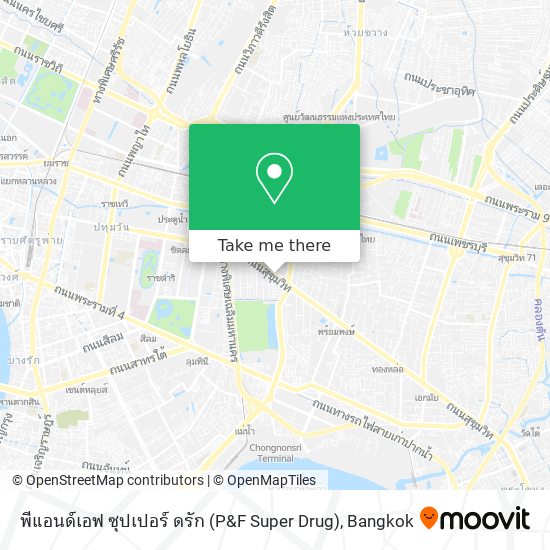 พีแอนด์เอฟ ซุปเปอร์ ดรัก (P&F Super Drug) map