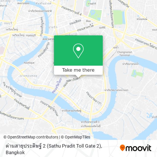 ด่านสาธุประดิษฐ์ 2 (Sathu Pradit Toll Gate 2) map