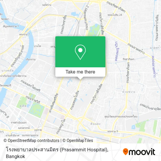 โรงพยาบาลประสานมิตร (Prasarnmit Hospital) map