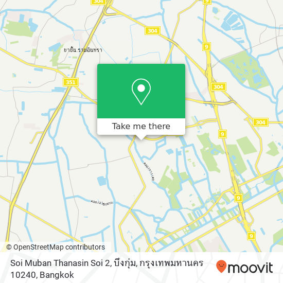 Soi Muban Thanasin Soi 2, บึงกุ่ม, กรุงเทพมหานคร 10240 map