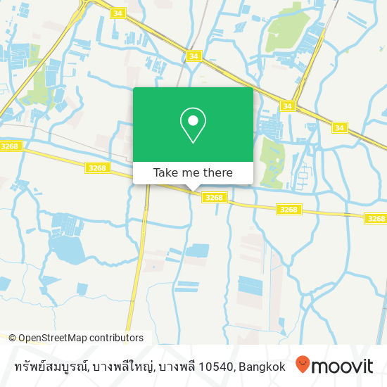 ทรัพย์สมบูรณ์, บางพลีใหญ่, บางพลี 10540 map