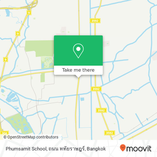 Phumsamit School, ถนน หทัยราษฎร์ map