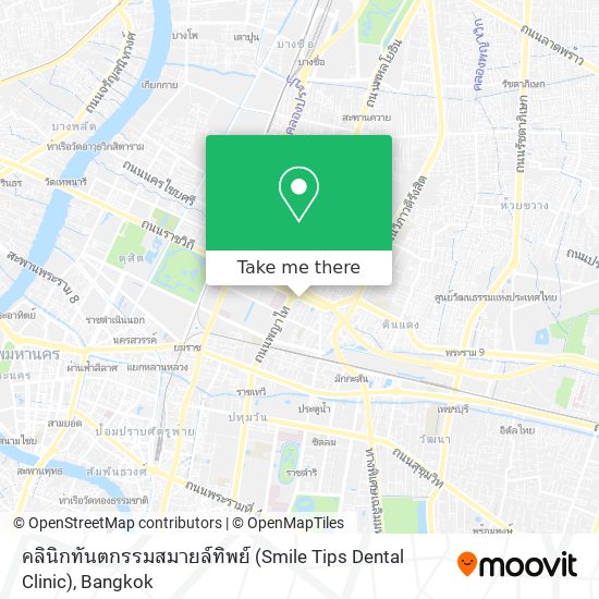 คลินิกทันตกรรมสมายล์ทิพย์ (Smile Tips Dental Clinic) map