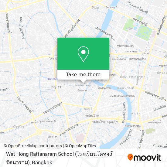 Wat Hong Rattanaram School (โรงเรียนวัดหงส์รัตนาราม) map