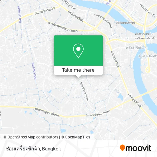 ซ่อมเครื่องซักผ้า map
