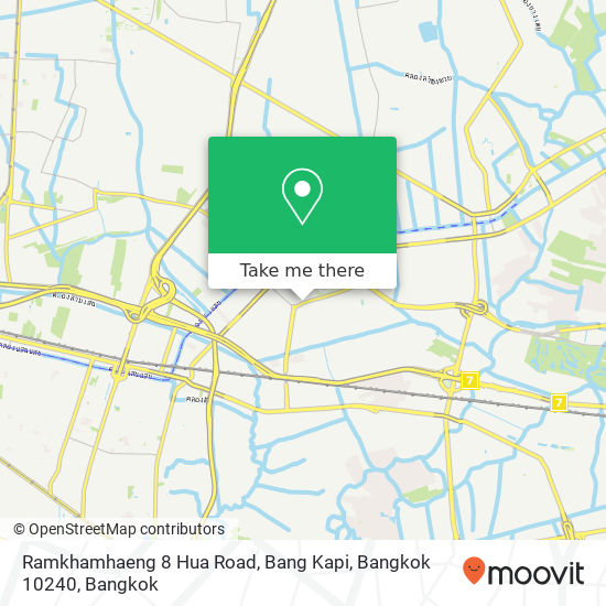 Ramkhamhaeng 8 Hua Road, Bang Kapi, Bangkok 10240 map