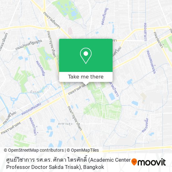 ศูนย์วิชาการ รศ.ดร. ศักดา ไตรศักดิ์ (Academic Center Professor Doctor Sakda Trisak) map