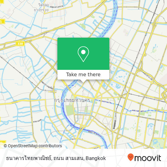 ธนาคารไทยพาณิชย์, ถนน สามเสน map