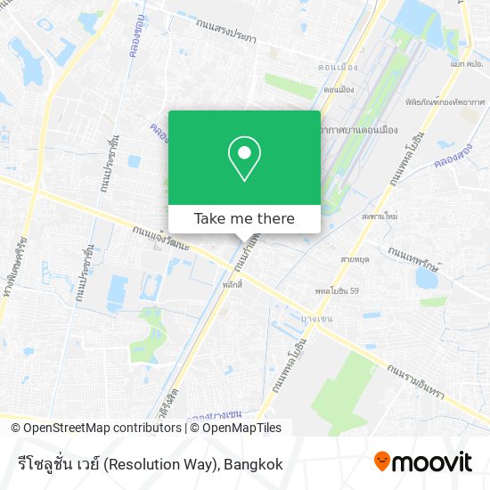 รีโซลูชั่น เวย์ (Resolution Way) map