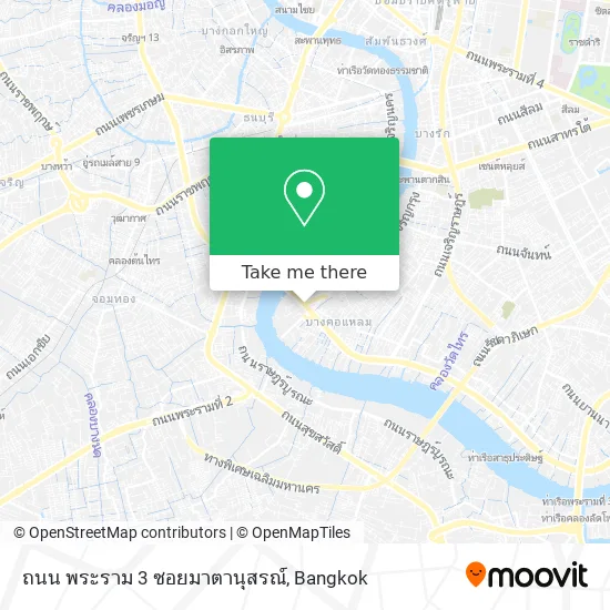 ถนน พระราม 3 ซอยมาตานุสรณ์ map