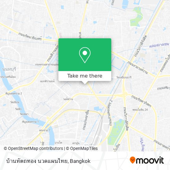 บ้านหัตถทอง นวดแผนไทย map