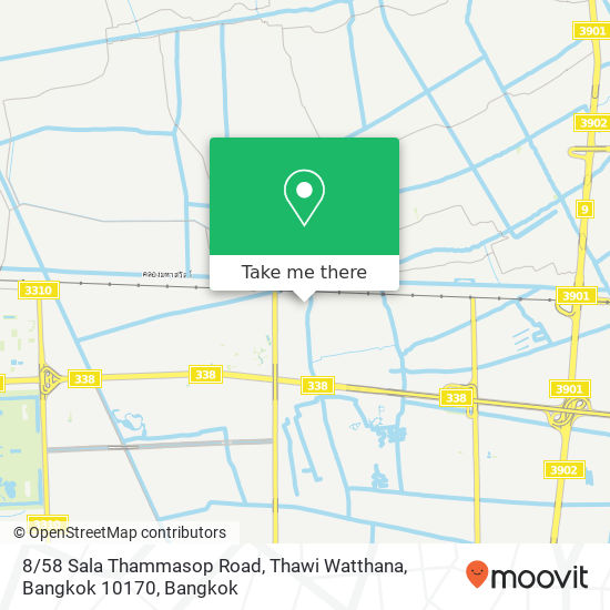 8 / 58 Sala Thammasop Road, Thawi Watthana, Bangkok 10170 map