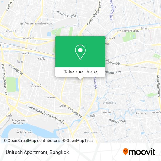 Unitech Apartment map