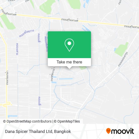 Dana Spicer Thailand Ltd map