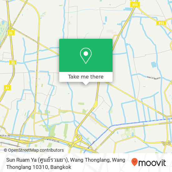 Sun Ruam Ya (ศูนย์รวมยา), Wang Thonglang, Wang Thonglang 10310 map